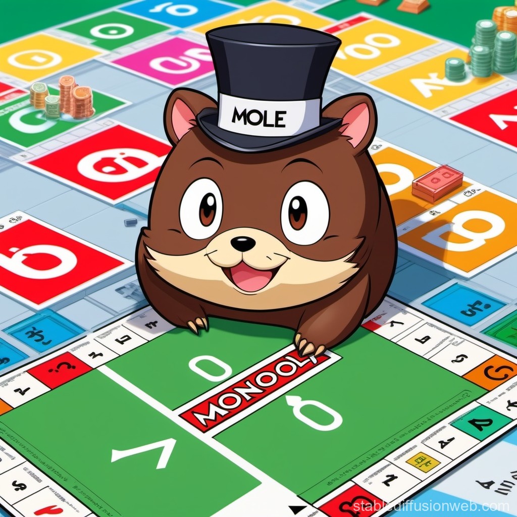 Monopoly Game: Presence of a Mole | Stable Diffusion Online