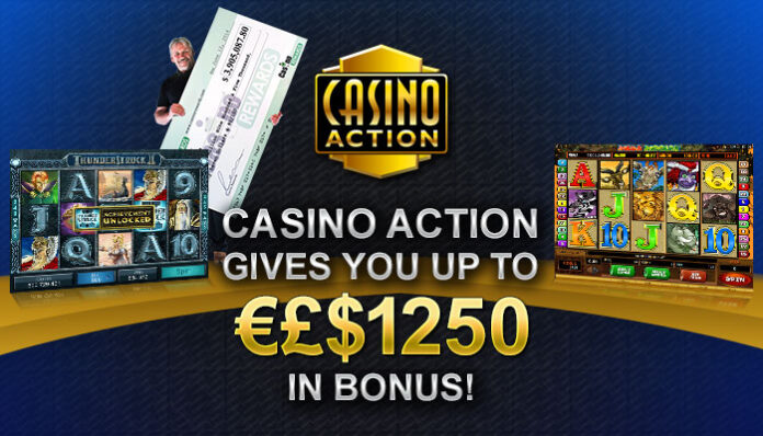 Casino Action | $1250 Bonus | Casino Rewards
