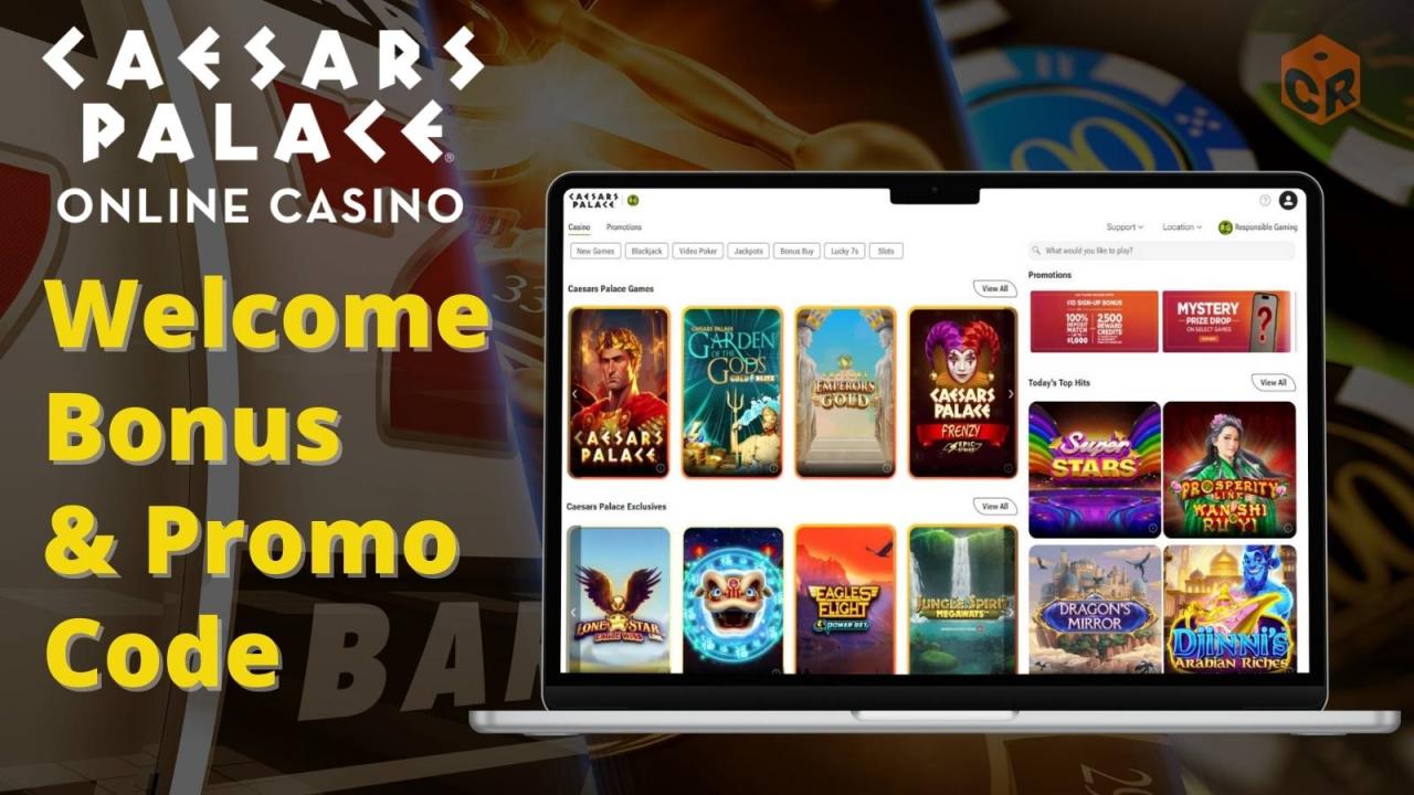 Caesars Palace Online Casino Promo Code And Welcome Offer