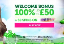 Casino Luck Online Casino: 50 Bonus Spins + 100% Match Bonus!