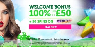 Casino Luck Online Casino: 50 Bonus Spins + 100% Match Bonus!