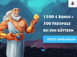Casino Gods Testbericht für Luxembourg (2024) ›› 1500€ Bonus &300 FS
