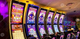 Casino Slot Machine in Las Vegas Editorial Photography - Image of luck ...