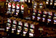 Casino Slot Machines, Las Vegas, Nevada, United States of America ...