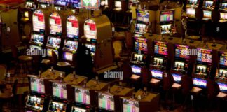 Casino Slot Machines, Las Vegas, Nevada, United States of America ...