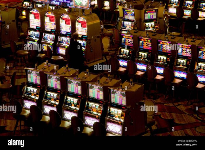 Casino Slot Machines, Las Vegas, Nevada, United States of America ...