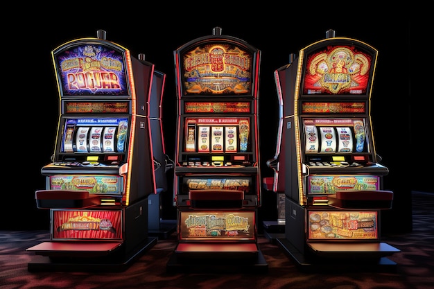 Premium AI Image | casino slot machines
