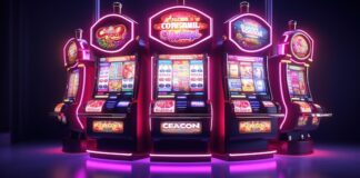 Premium Photo | Casino slot machines
