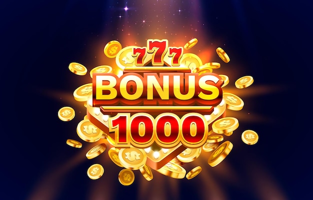 Premium Vector | Casino slots machine winner, jackpot fortune bonus ...