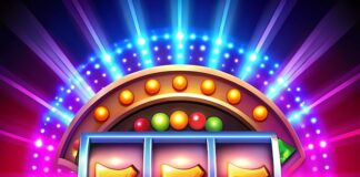 Casino slots machine winner jackpot fortune of luck | Premium AI ...