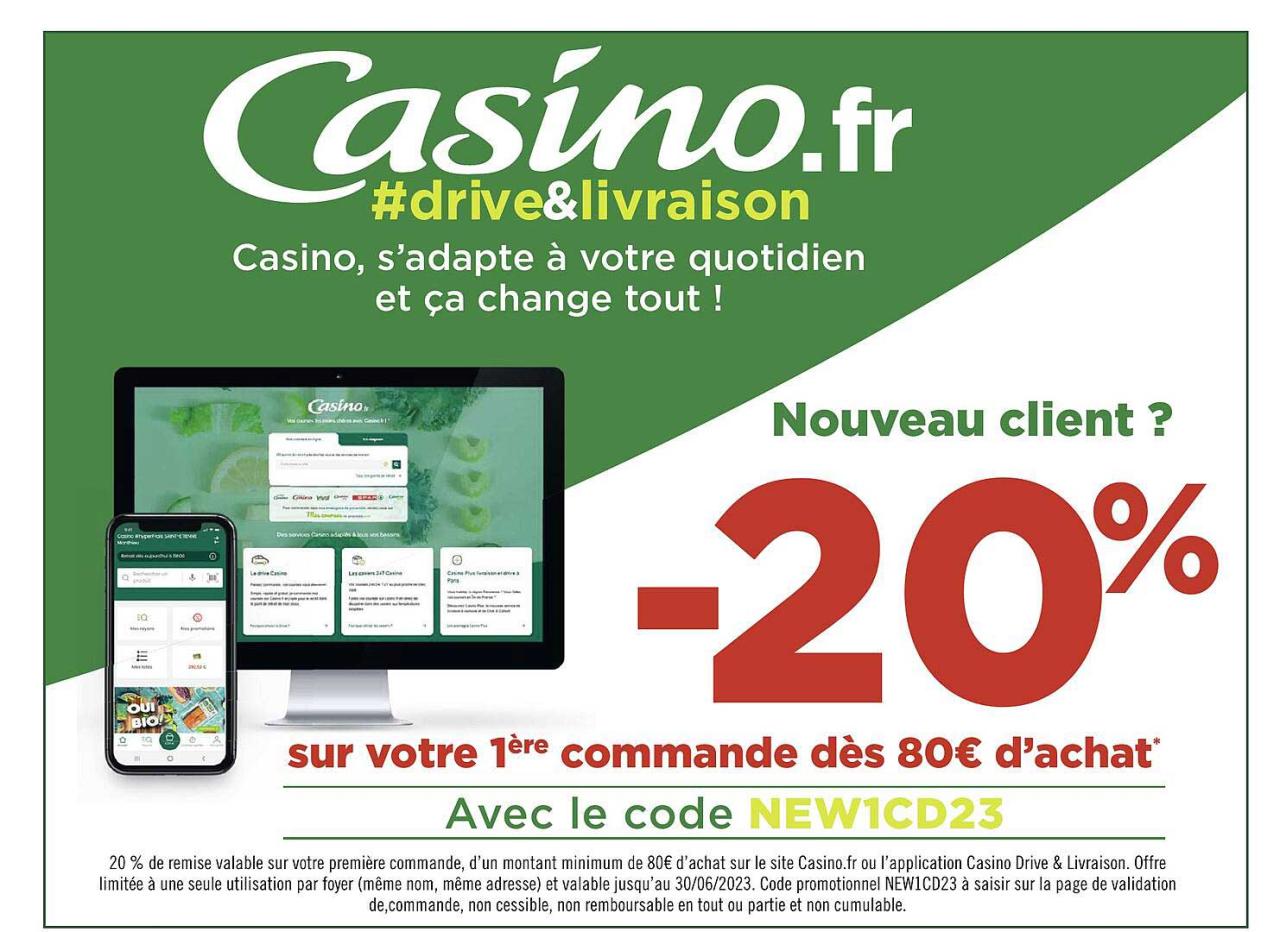 Promo Casino.fr chez Géant Casino - iCatalogue.fr