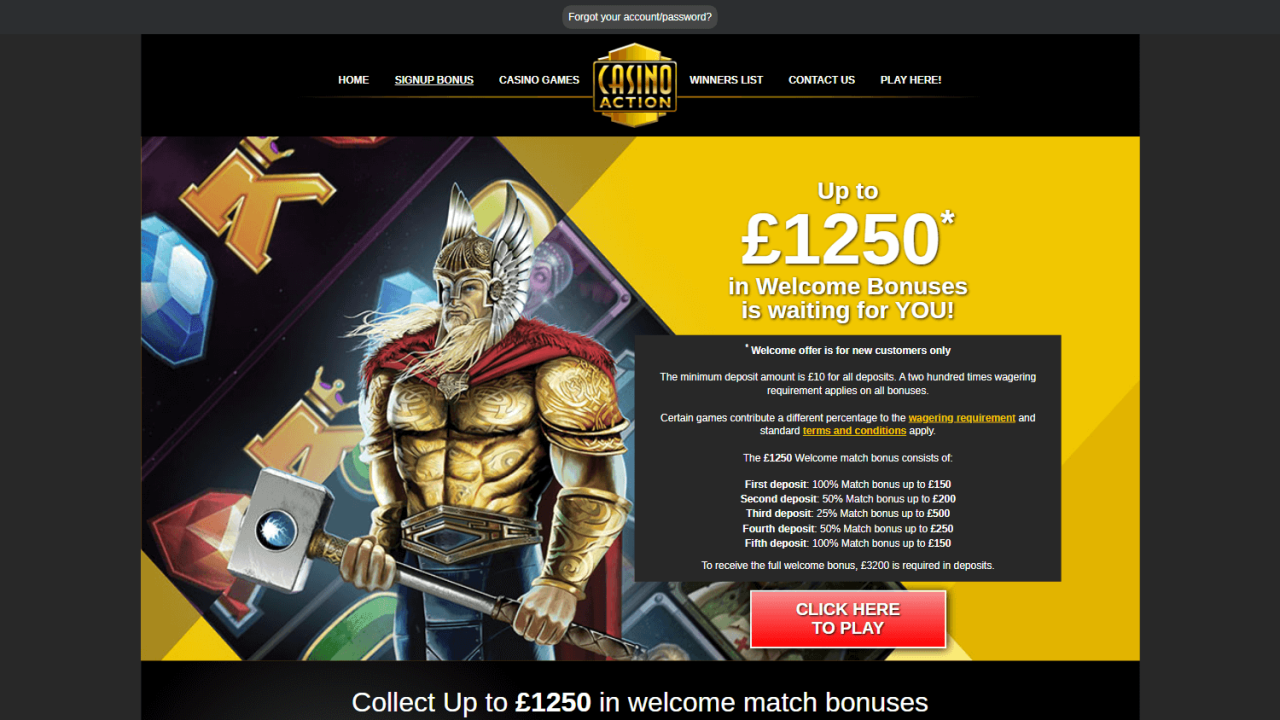 Casino Action UK Review – Expert & Player Ratings [2025]