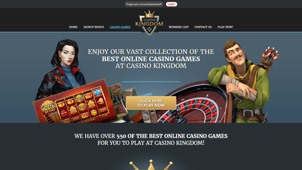 Casino Kingdom Review – Expert & Player Ratings [2025]
