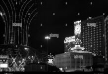A gambling casino Black and White Stock Photos & Images - Alamy
