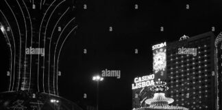 A gambling casino Black and White Stock Photos & Images - Alamy