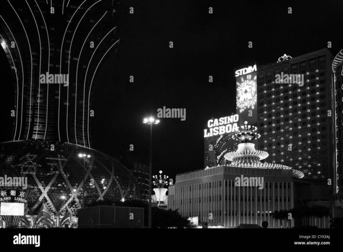 A gambling casino Black and White Stock Photos & Images - Alamy