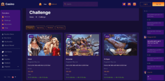 Casino & Gambling & HTML Template