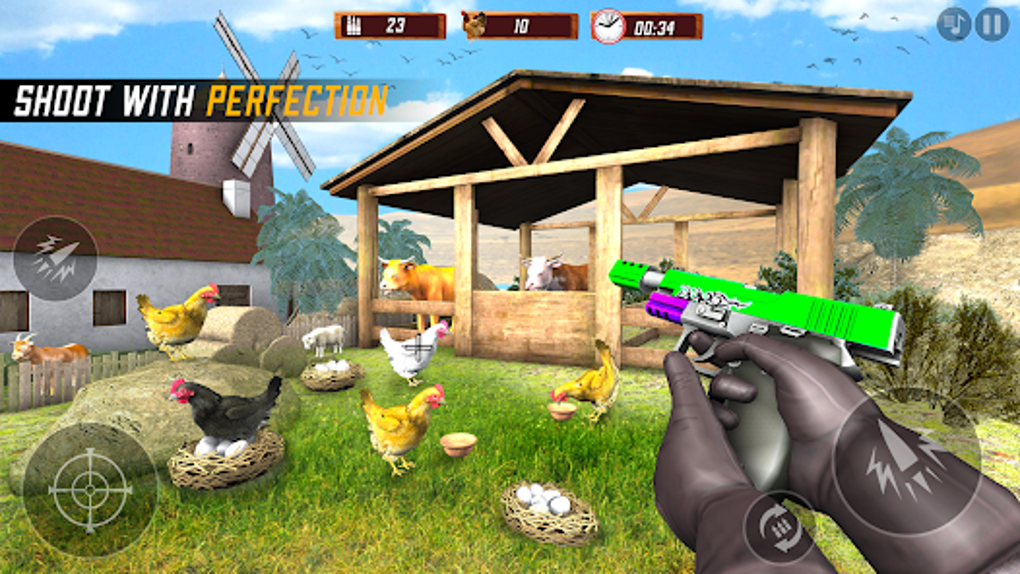 Chicken Shooting 3D Hunt Games for Android - Download