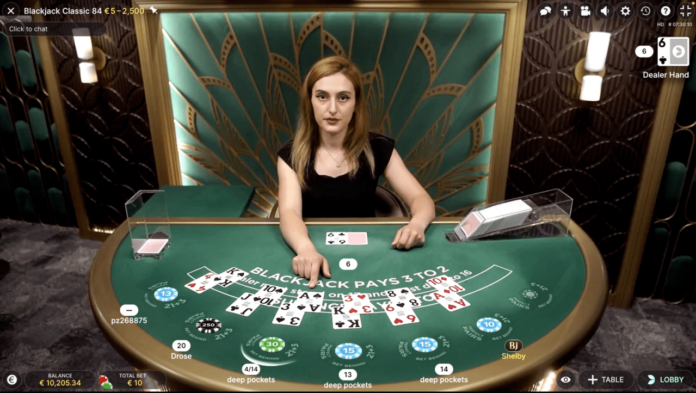 Blackjack Live - Evo Casino