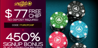 Club Player Casino $77 FREE No Deposit Bonus | American Casino Bonus