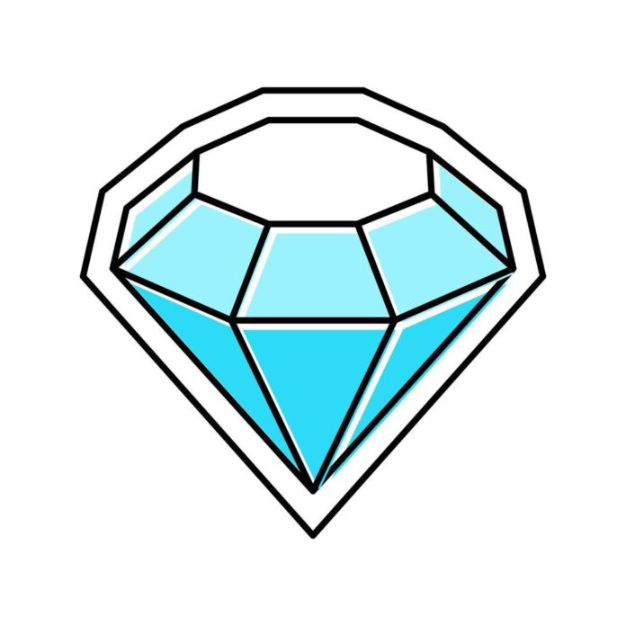 diamond slot game color icon vector illustration 19526301 Vector Art at ...