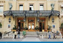 Entrance To the Grand Casino in Monte Carlo, Monaco Editorial Stock ...