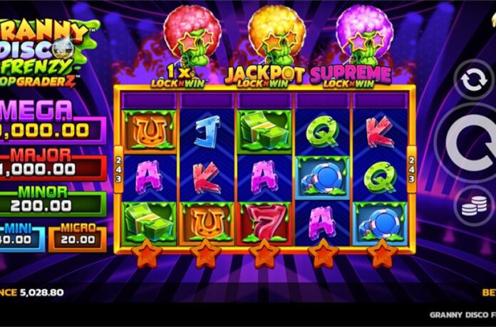 grannydiscofrenzy_35438_0_1000x660 Granny Disco Frenzy The Best Slots Machines at OneCasino