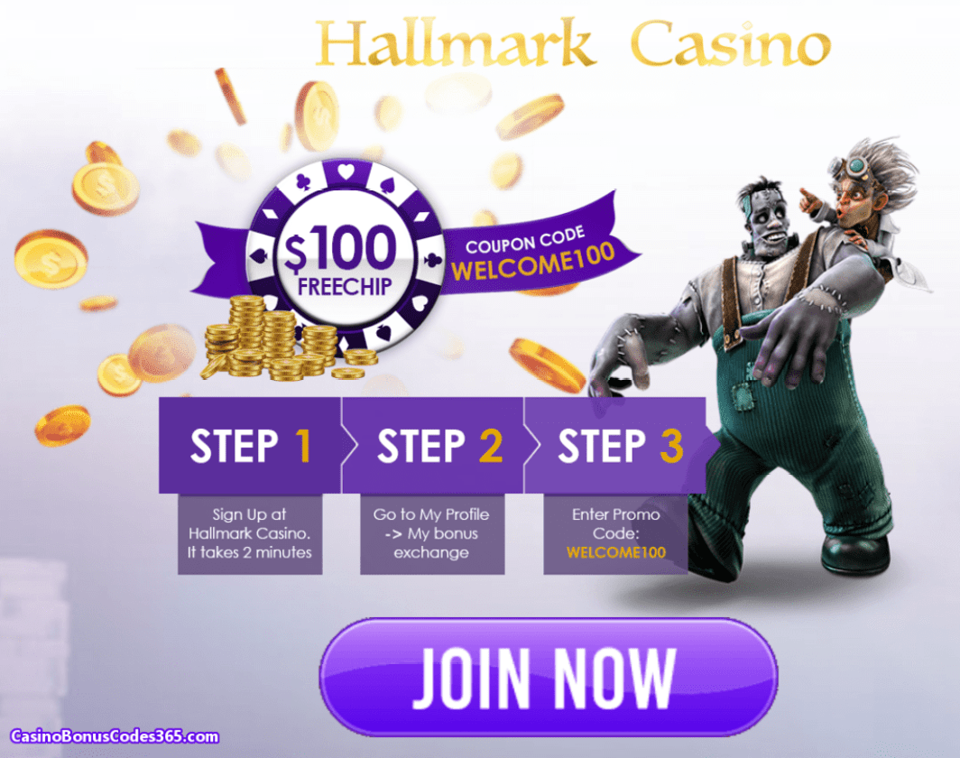 Hallmark Casino 0 FREE Chips | Casino Bonus Codes 365