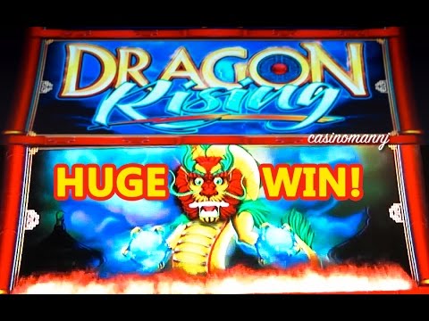 HUGE WIN!!! - DRAGON RISING Slot - MAX BET!!!! - Slot Machine Bonus ...