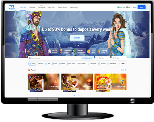 Ice Casino | NEW 00 Sign Up Bonus + 270 Free Spins