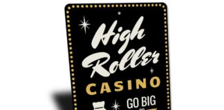 High Roller Sign High Roller Casino High Poker Room Decor - Etsy UK
