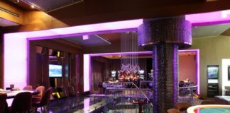 Interior of European Casino Stock Image - Image of decoration, decor ...