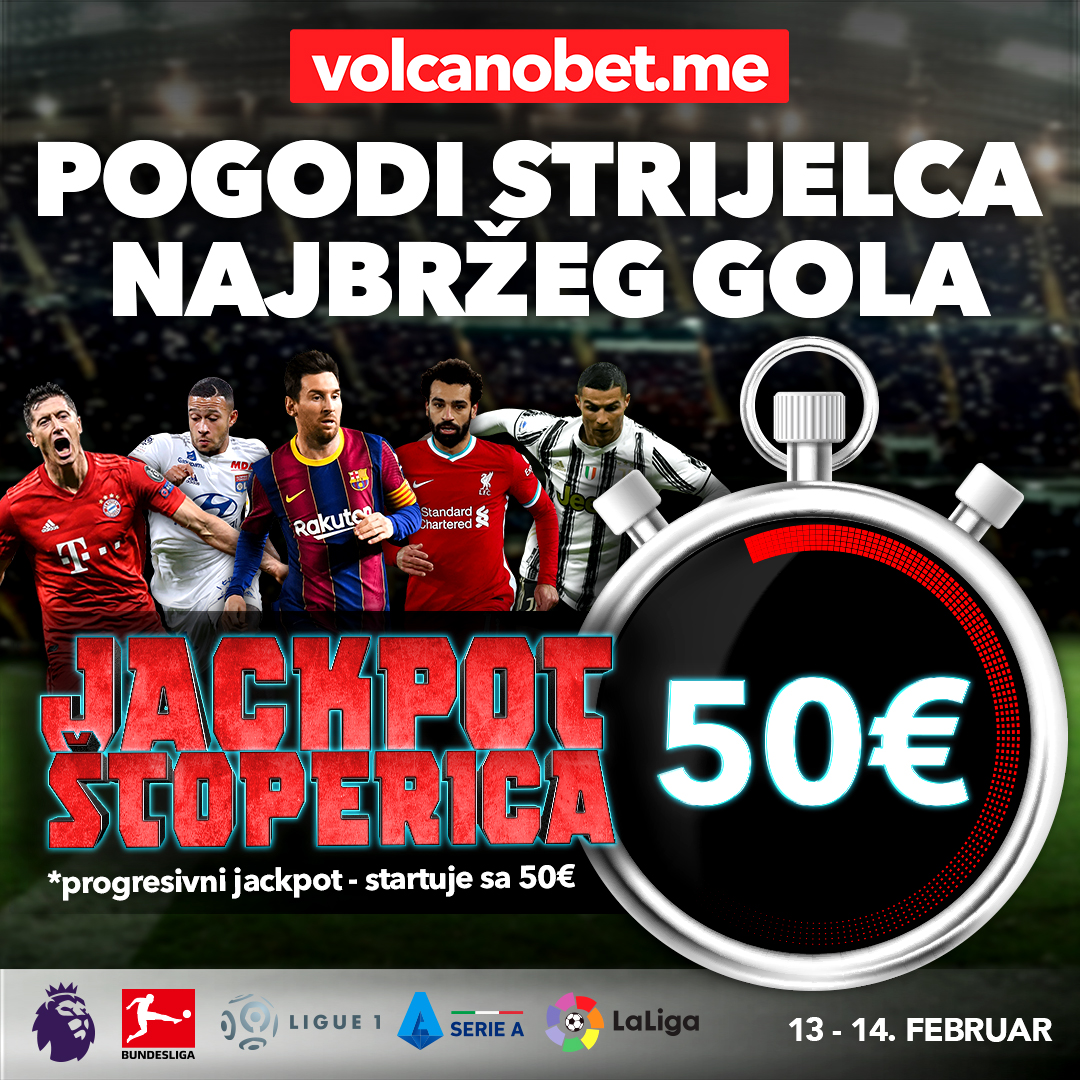 Jackpot Instagram Promocija - Promo volcano