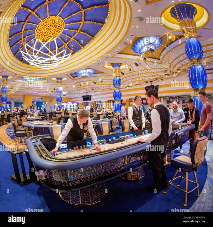 King's Casino, the biggest casino in Czech Republic, is seen in ...