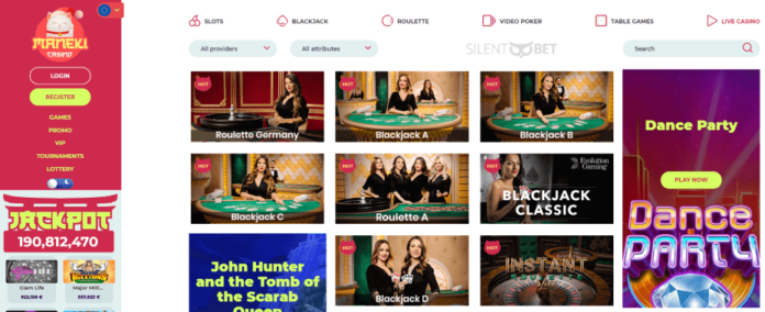 Maneki Casino Review & Rating | Pros & Cons [2025]