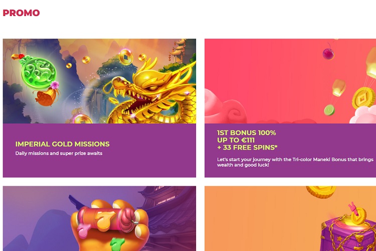 Maneki Casino - Casino Bonussen 2021