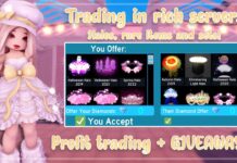 Trading in rich royale high servers *getting halos and high demand ...