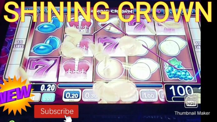 SHINING CROWN FRUITS HUGE WIN BIG WIN AND FEATURE JUGGLE FRUITS SLOT ...