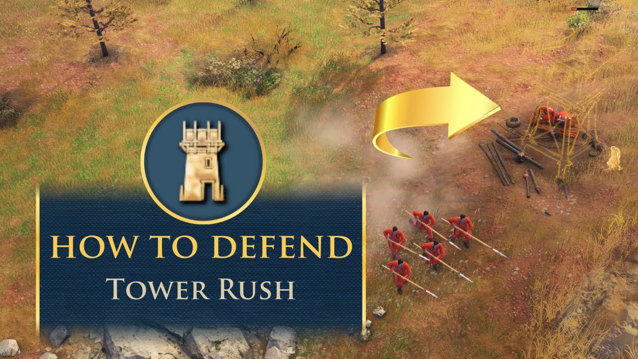 Defend Tower Rush With ANY Civilisation | Strategy Guides - YouTube