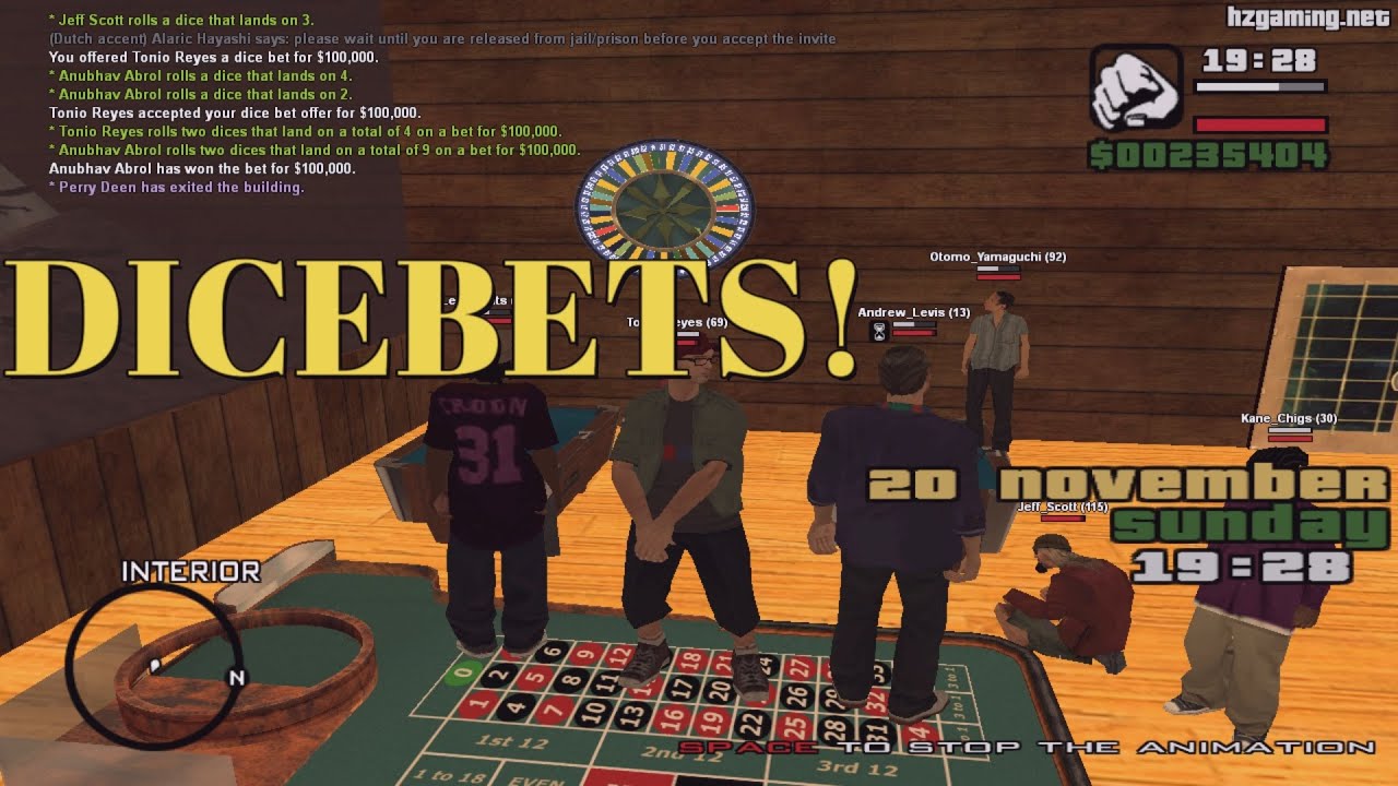 GTA SAMP [HZRP] - THE TRUTH ABOUT DICE CASINO! - YouTube