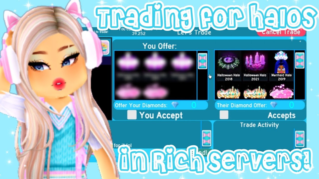 TRADING IN RICH ROYALE HIGH SERVERS!! - YouTube