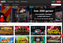 Oshi - 5BTC and 225 Free Spins! - Crypto Casino Queen