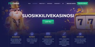 Pino Casino – pikakasinolta 200€ bonus + 100 ilmaiskierrosta