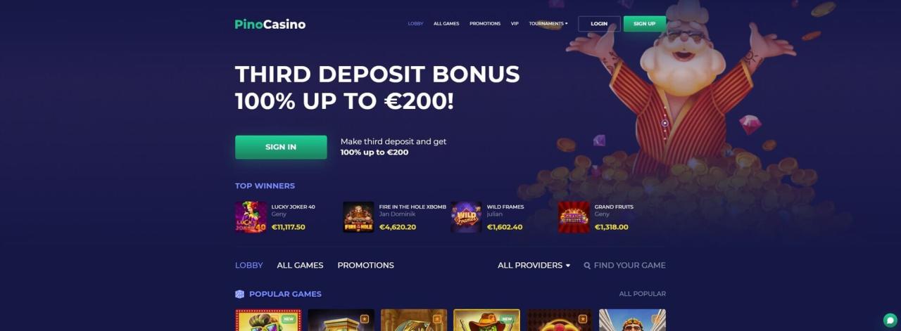 Pino Casino Review - Safe or Scam?