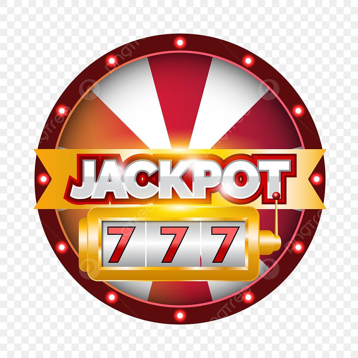 Slot Casino Jackpot Vector Design Images, Casino Jackpot Text With Slot ...