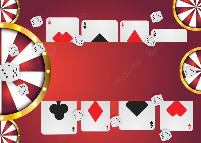 Dunkelrotes Casinospiel Hintergrunddesign, Hintergrund, Kasino, Spiel ...