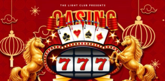 Red Casino Night A4 Video Template | PosterMyWall