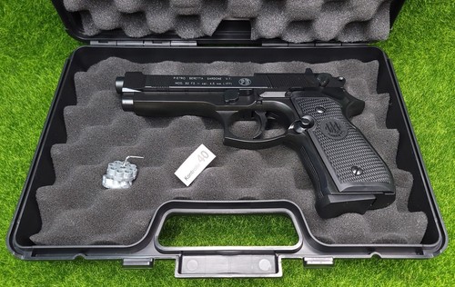 Umarex Beretta M92 FS CO2 Pellet Air Gun Pistol, 425FPS, 8 Rounds ...