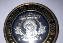 $10 LTD Edition .999 Silver Gaming Token ⁄⁄ Whiskey Pete's Casino ...