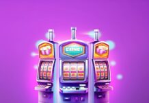 A simple slot machine casino game | Premium AI-generated image
